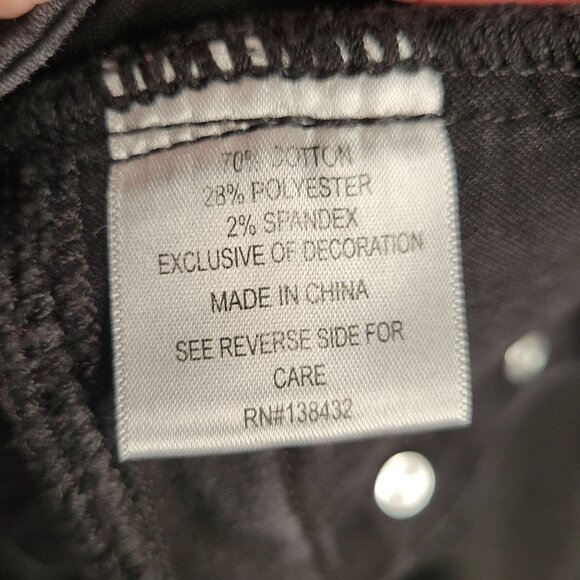 ModCloth Set Sailorette Nautical Sailor 14 Black High Rise Skinny Jeans Retro Ro - Picture 9 of 10